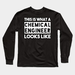 funny chemical engineer Long Sleeve T-Shirt